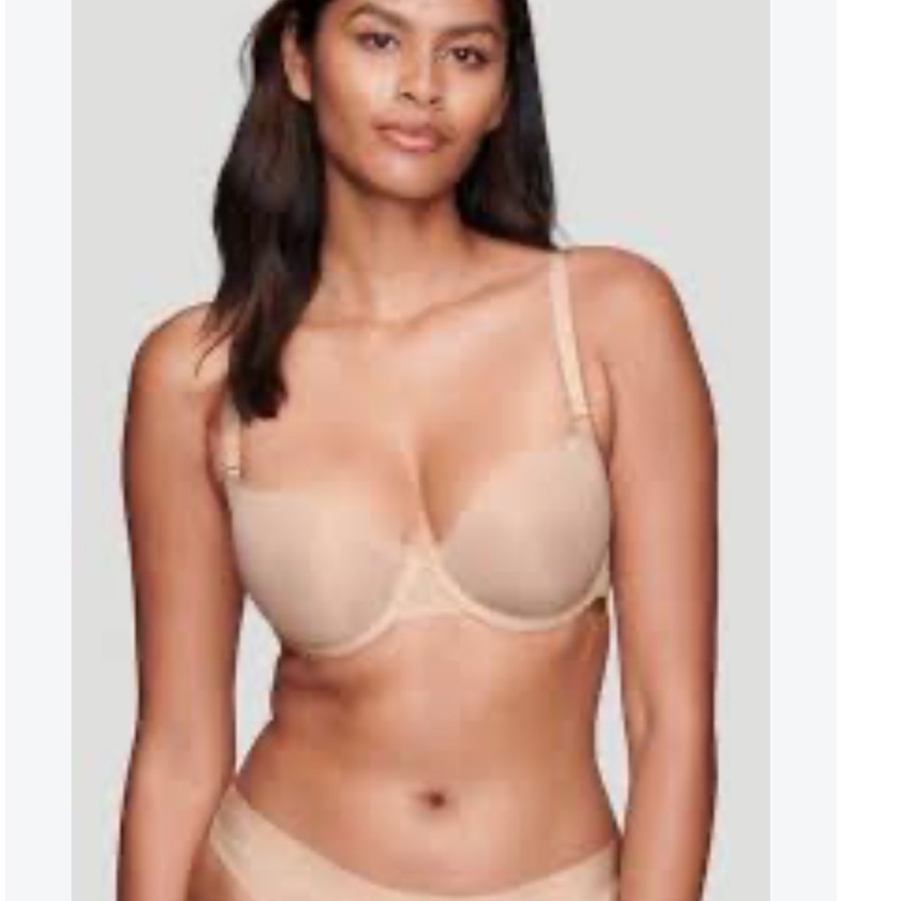 CUUP The Demi Mesh Bra Sand Beige 38B Unlined Underwire T-Shirt Bra NEW